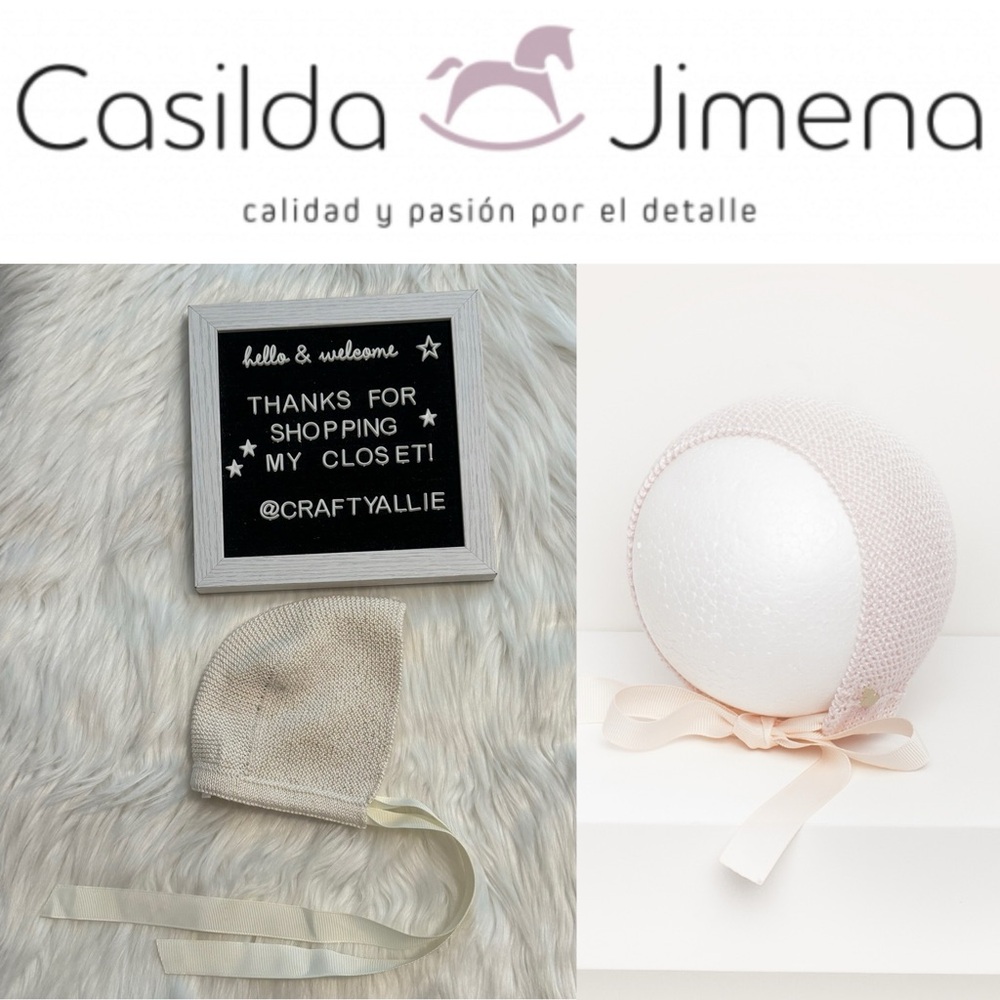 Casilda y Jimena Luxury Hand Knit Cap | 6 Months